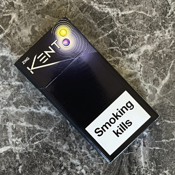 Kent Double Click Zing cigarettes