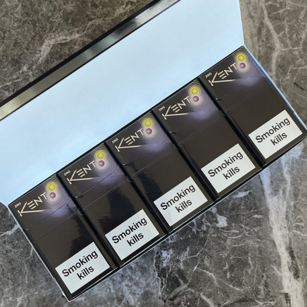 Kent Double Click Zing cigarettes