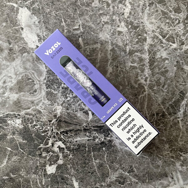Vozol Bar 2200 Disposable Vape - Grape Ice