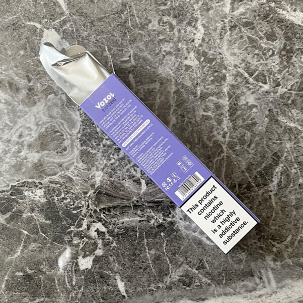 Vozol Bar 2200 Disposable Vape - Grape Ice