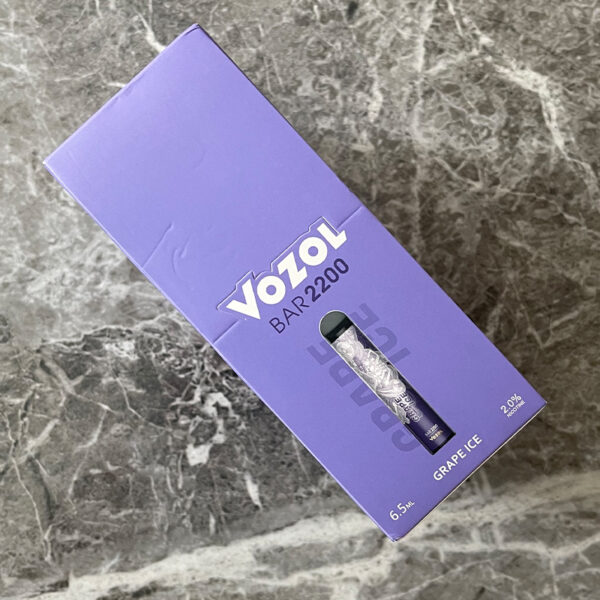 Vozol Bar 2200 Disposable Vape - Grape Ice