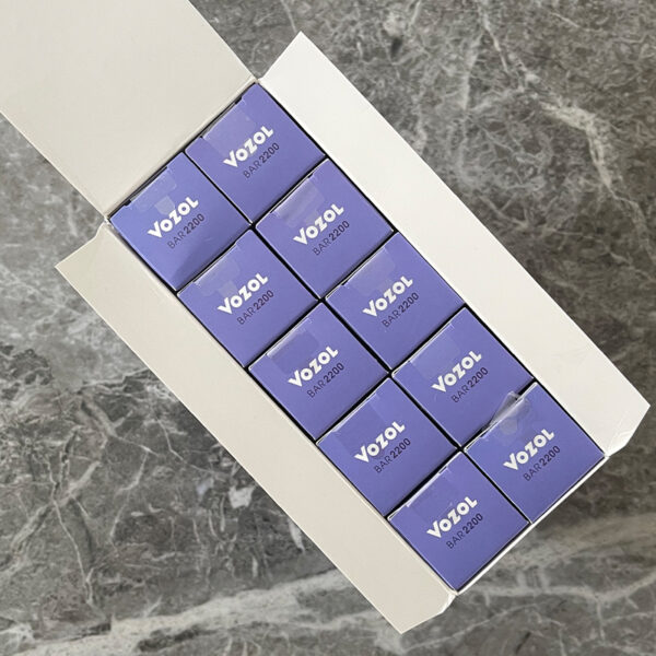 Vozol Bar 2200 Disposable Vape - Grape Ice