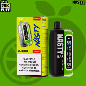 nasty-bar-dr20ki-solero-lime-malaysia-001 NASTY Bar DR20Ki Solero Lime ๐จ โฃ Disposable Vape ๐