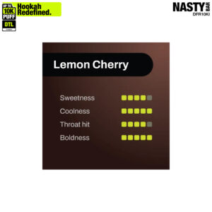 NASTY Hooqa DFR10Ki Lemon Cherry 2 NASTY Hooqa DFR10Ki Lemon Cherry ๐จ โฃ Disposable Vape ๐