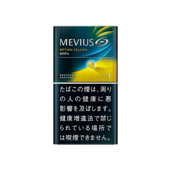 mevius 1 cigarettes Mevius Premium Menthol Option Yellow One 100's 🍂