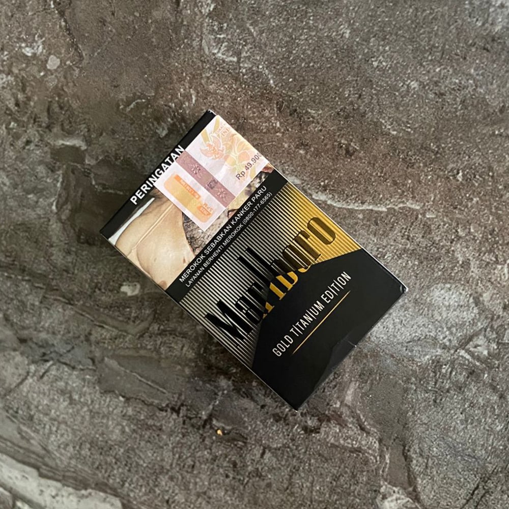 Marlboro Gold Titanium Edition 🍂 ‣ Worldwide Shipping 🚀