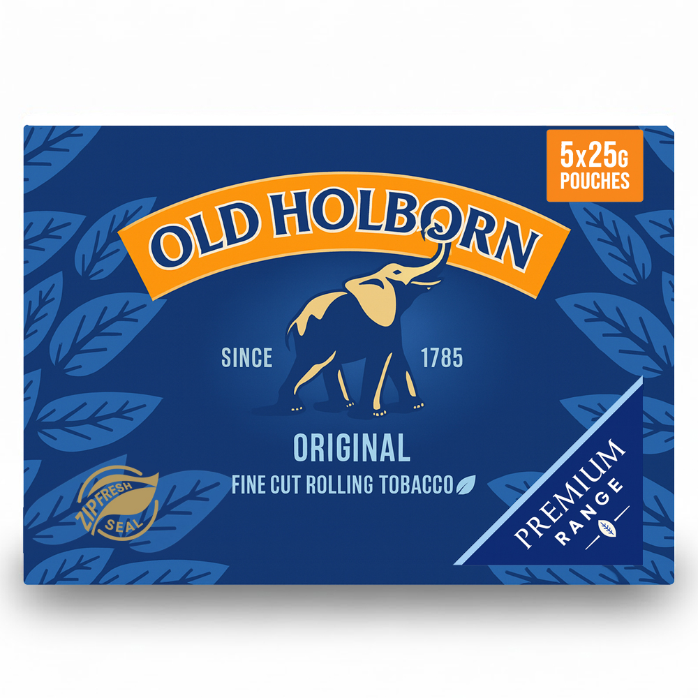 Old Holborn Original Blue 25g 🍂 ‣ Worldwide Shipping 🚀