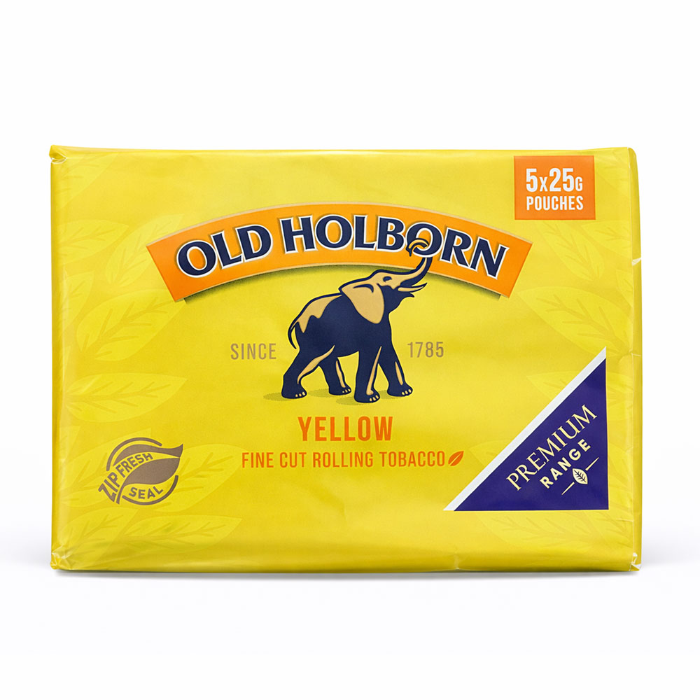 Old Holborn Yellow 25g 🍂 ‣ Worldwide Shipping 🚀