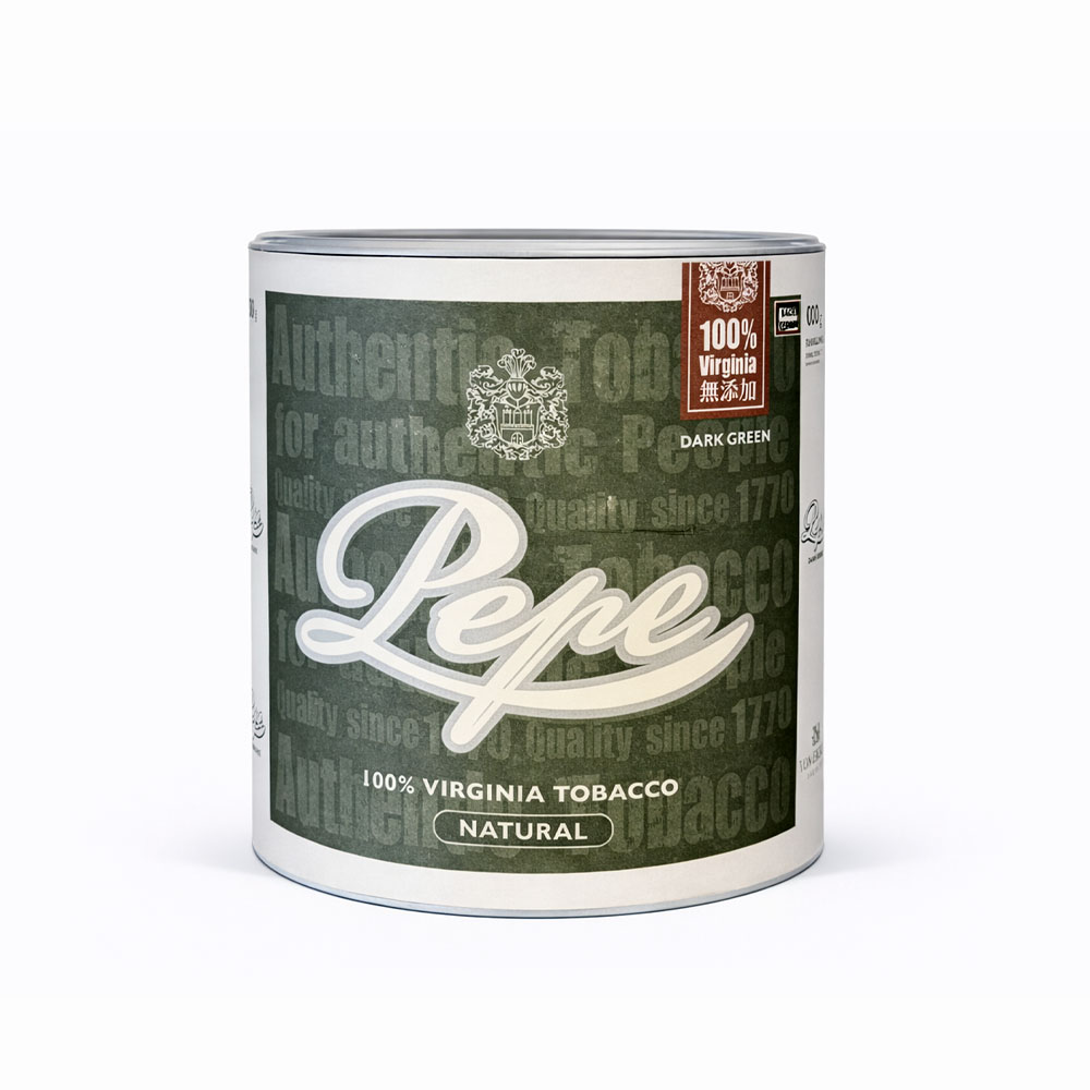 Pepe Dark Green 100g Can 🍂 ‣ Worldwide Shipping 🚀